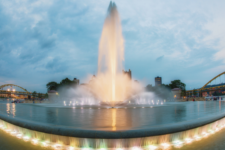 Fountain at Point State Park