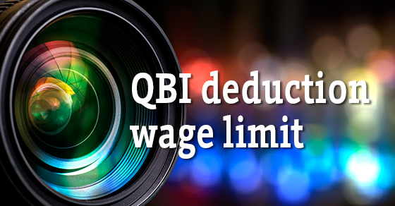 QBI deduction wage limit