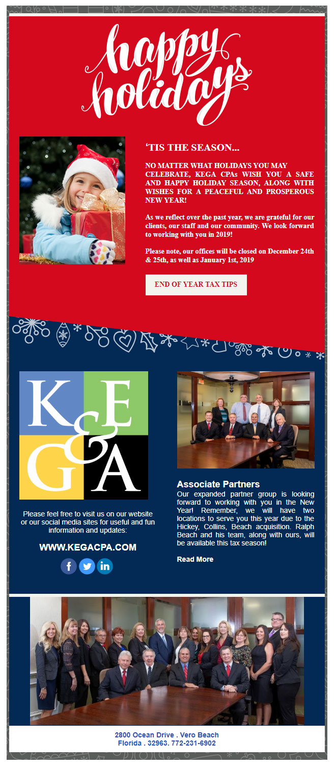 december christmas newsletter greetings