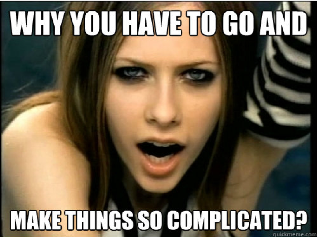 meme showing how frustrating a clunky ui can be