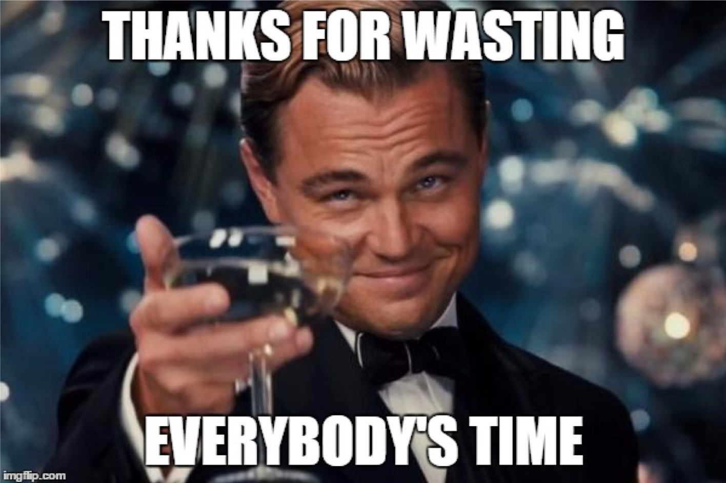 funny meme poking fun of ecommerce software that takes too long to set up