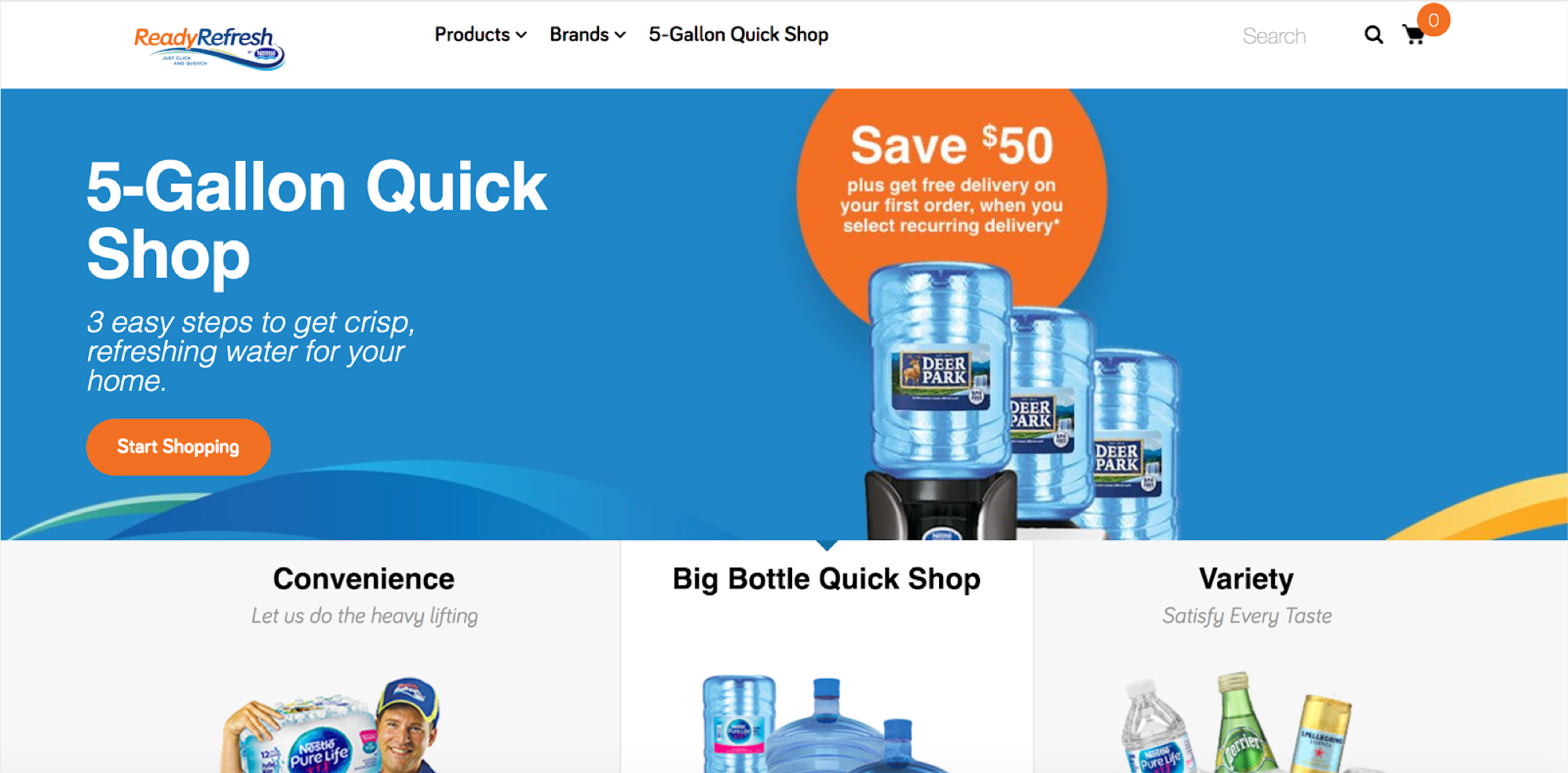nestle readyrefresh subscription service