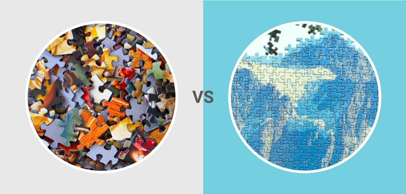 puzzle analogy of a good software implementation