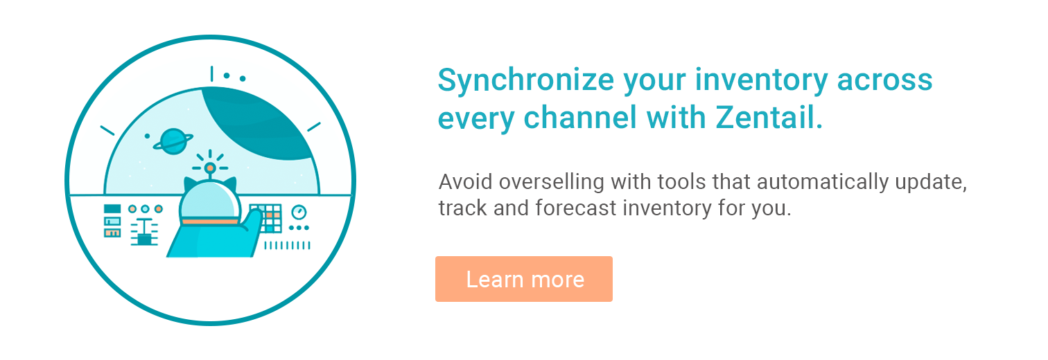 option to learn more about zentail's inventory management tools