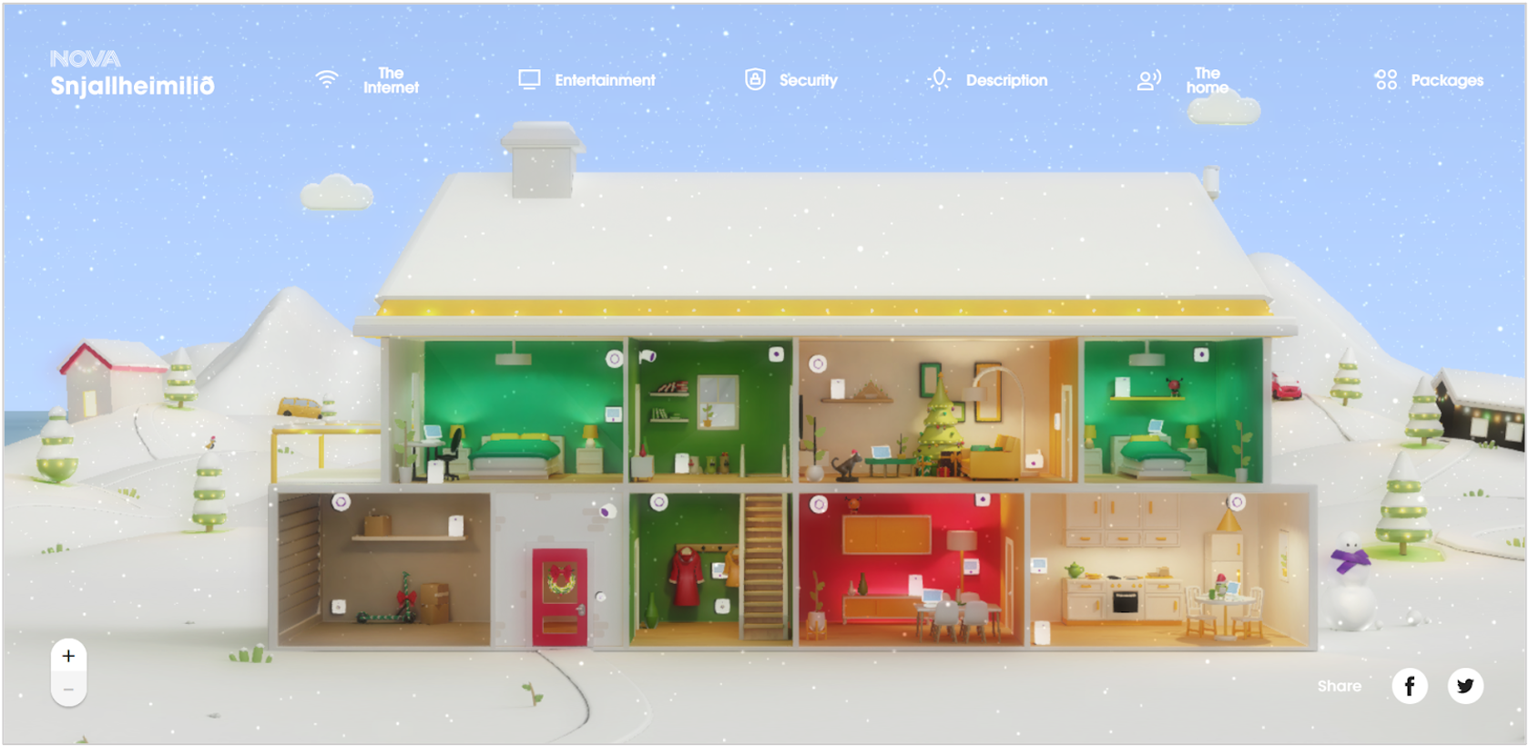 homepage of NOVA