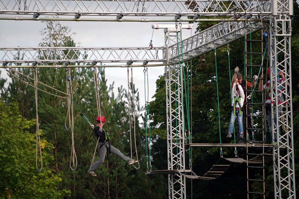 high ropes course