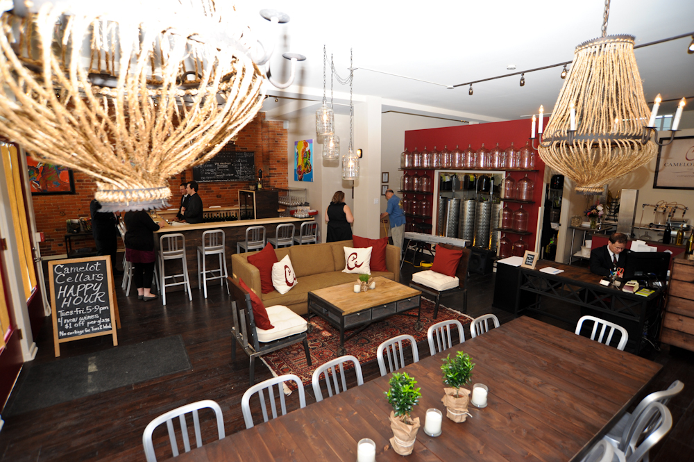 camelot cellars winery interior