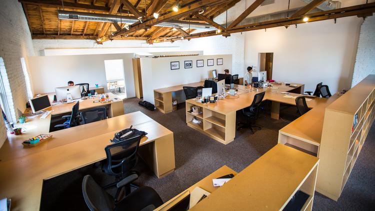 Inside the Perch Coworking Space