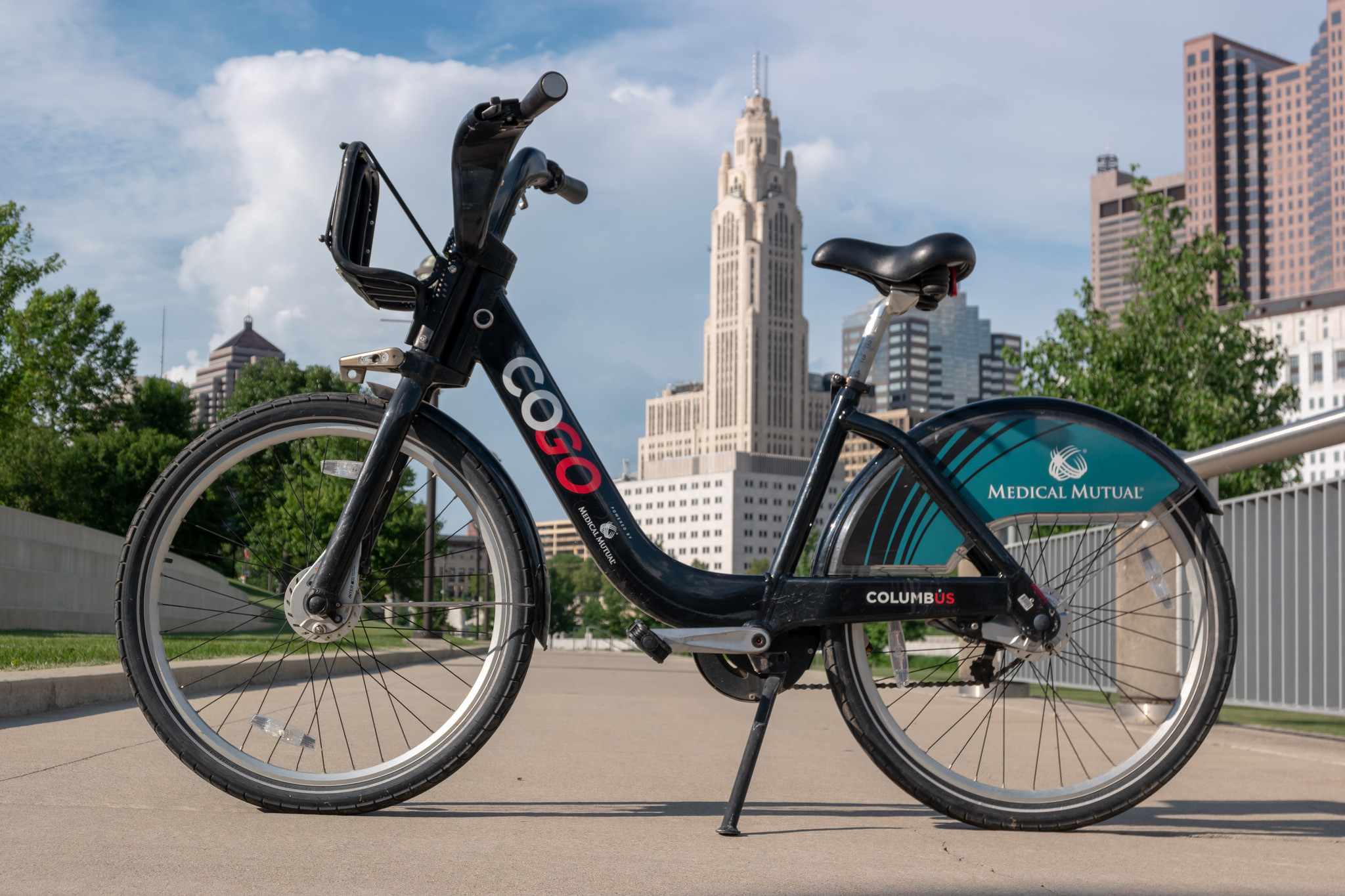 CoGo Bike share in Columbus