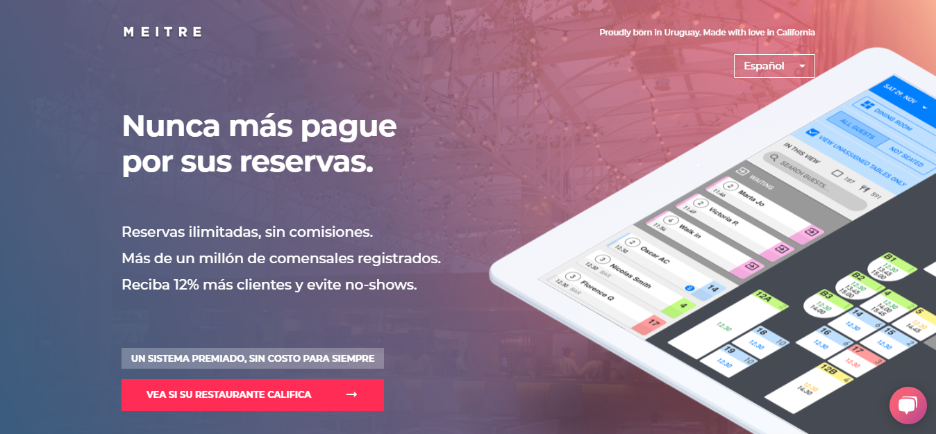 Meitre Reservaciones