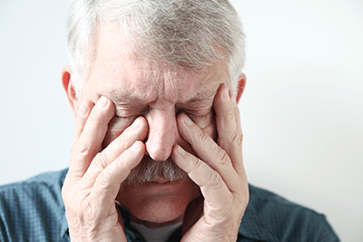 Swelling and sinus drainage can be miserable