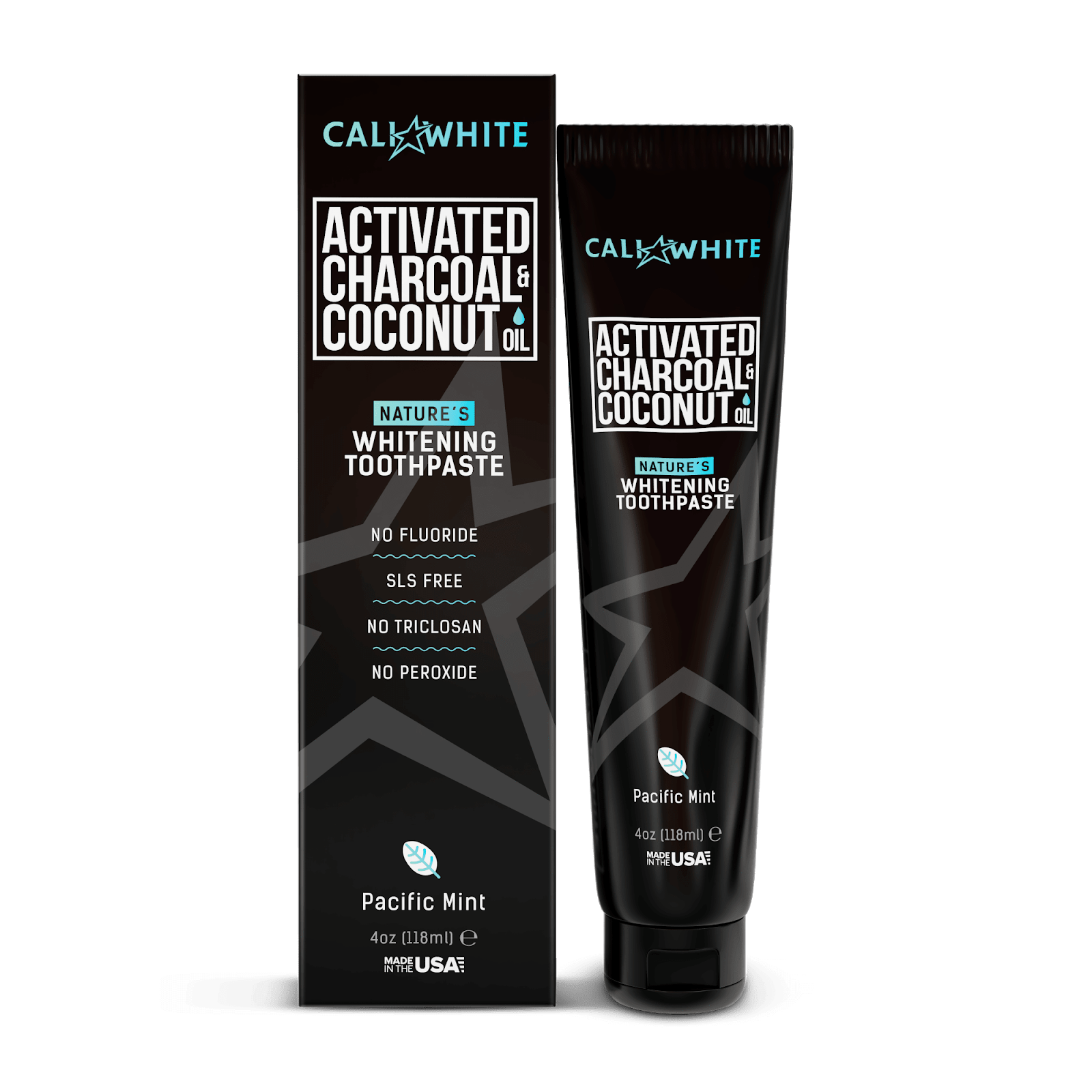 Activated Charcoal & Organic Coconut Oil Toothpaste