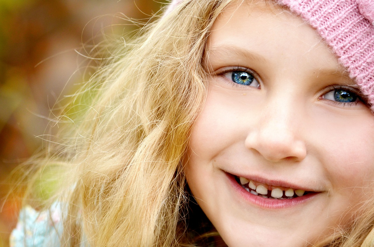 picture of a child smiling