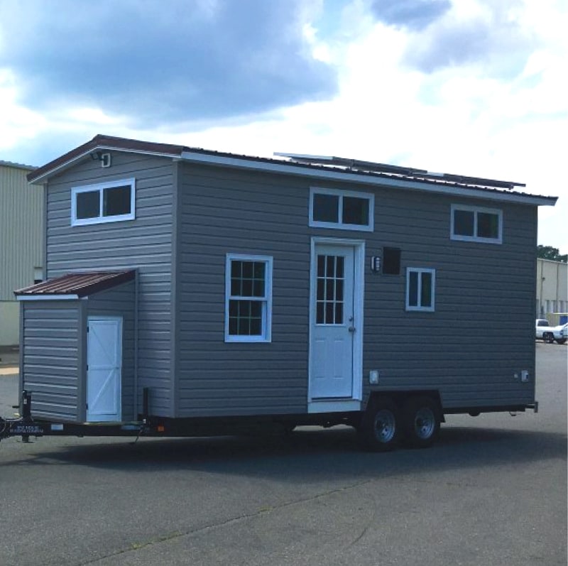 Custom portable tiny houses on wheels for sale.