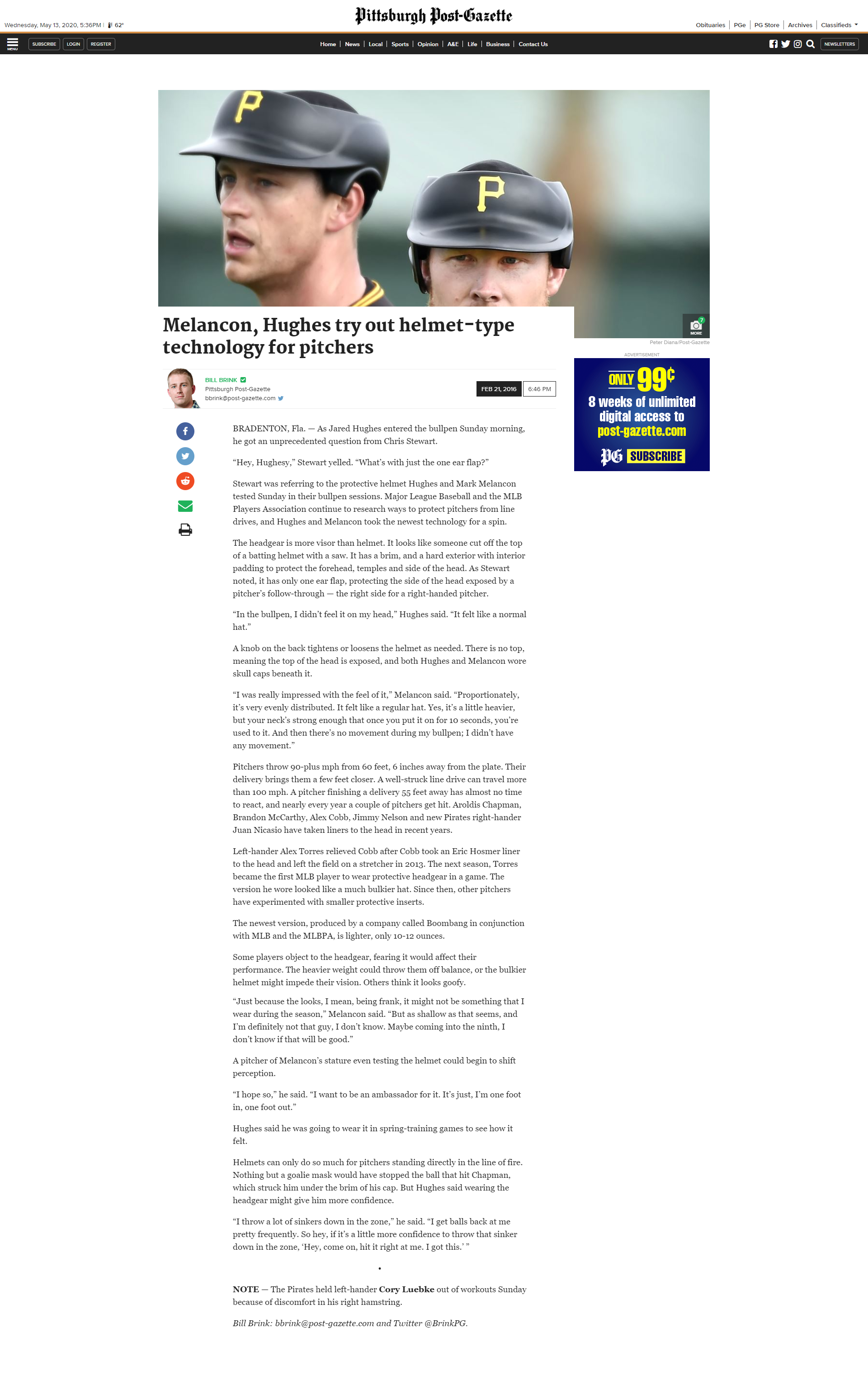 Article Pittsburgh Post Gazette