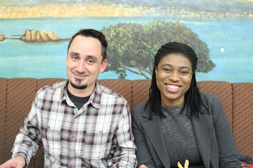 KettleSpace Member Crystal with her co-founder of Makeur
