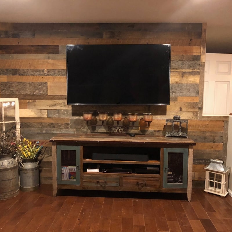 Awesome rustic accent walls