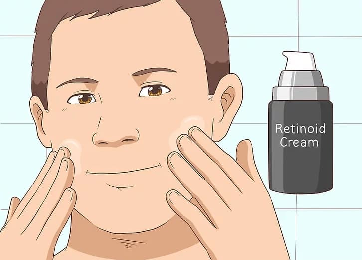 Sử dụng kem retinoid