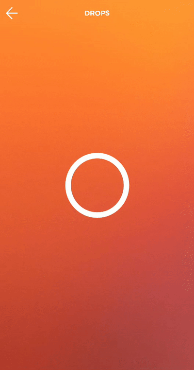 Drops mobile app drag word pairing