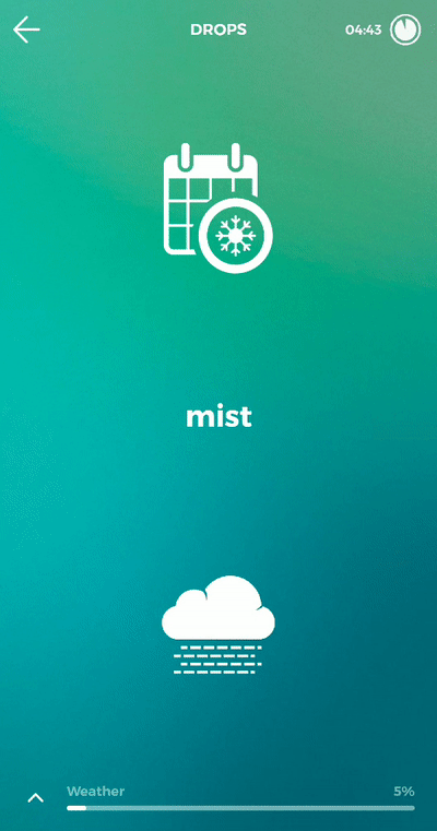 Drops mobile app lets you pair words by dragging them to an image