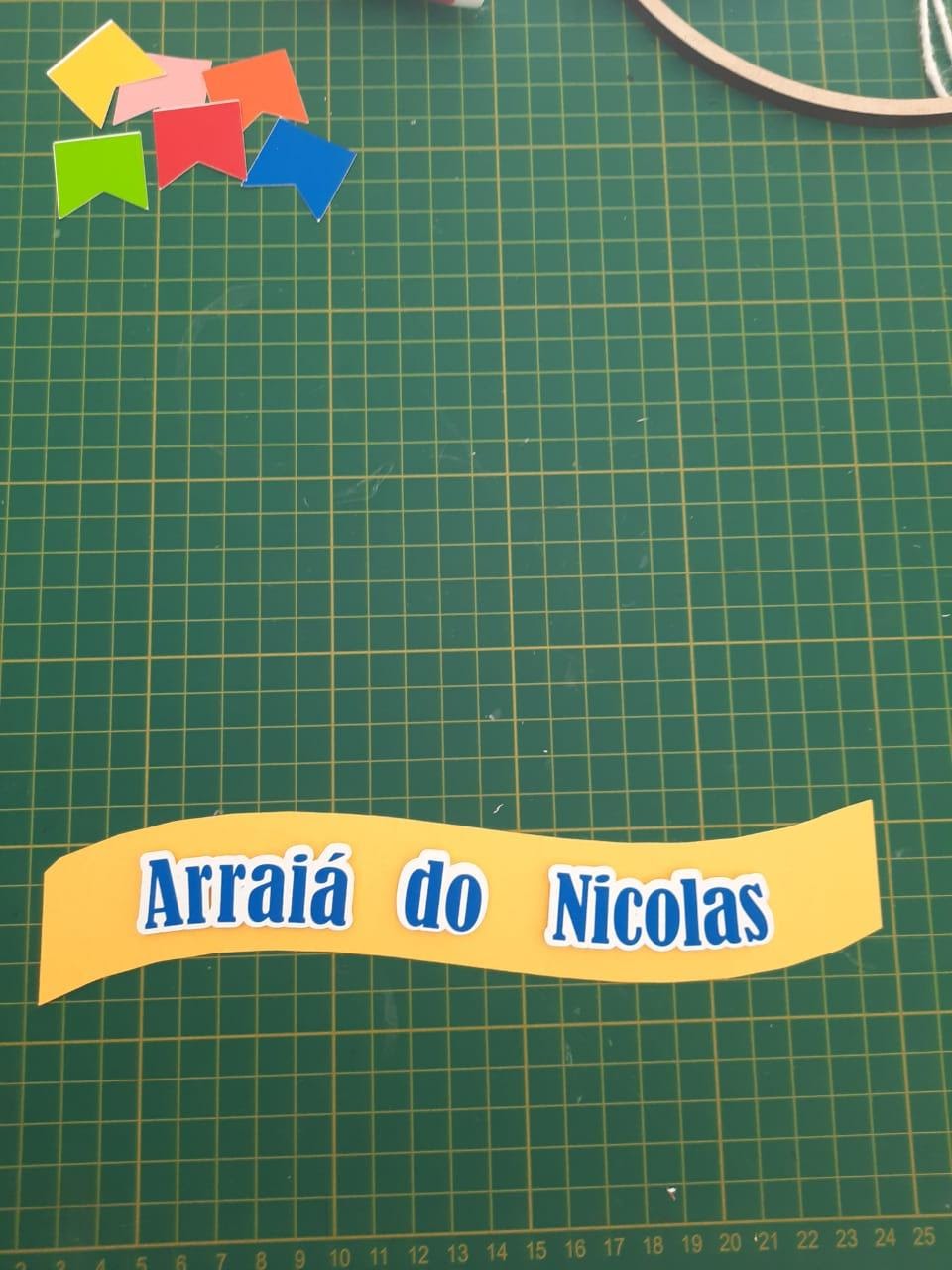 Uma imagem contendo verde, amarelo, azul, mesaDescrição gerada automaticamente