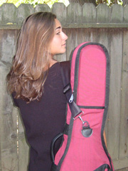 Softshell case - right shoulder strap