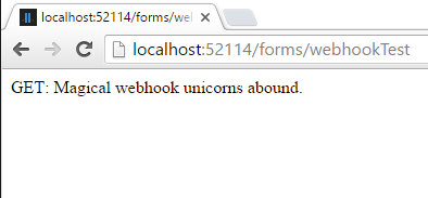 URL Webhook