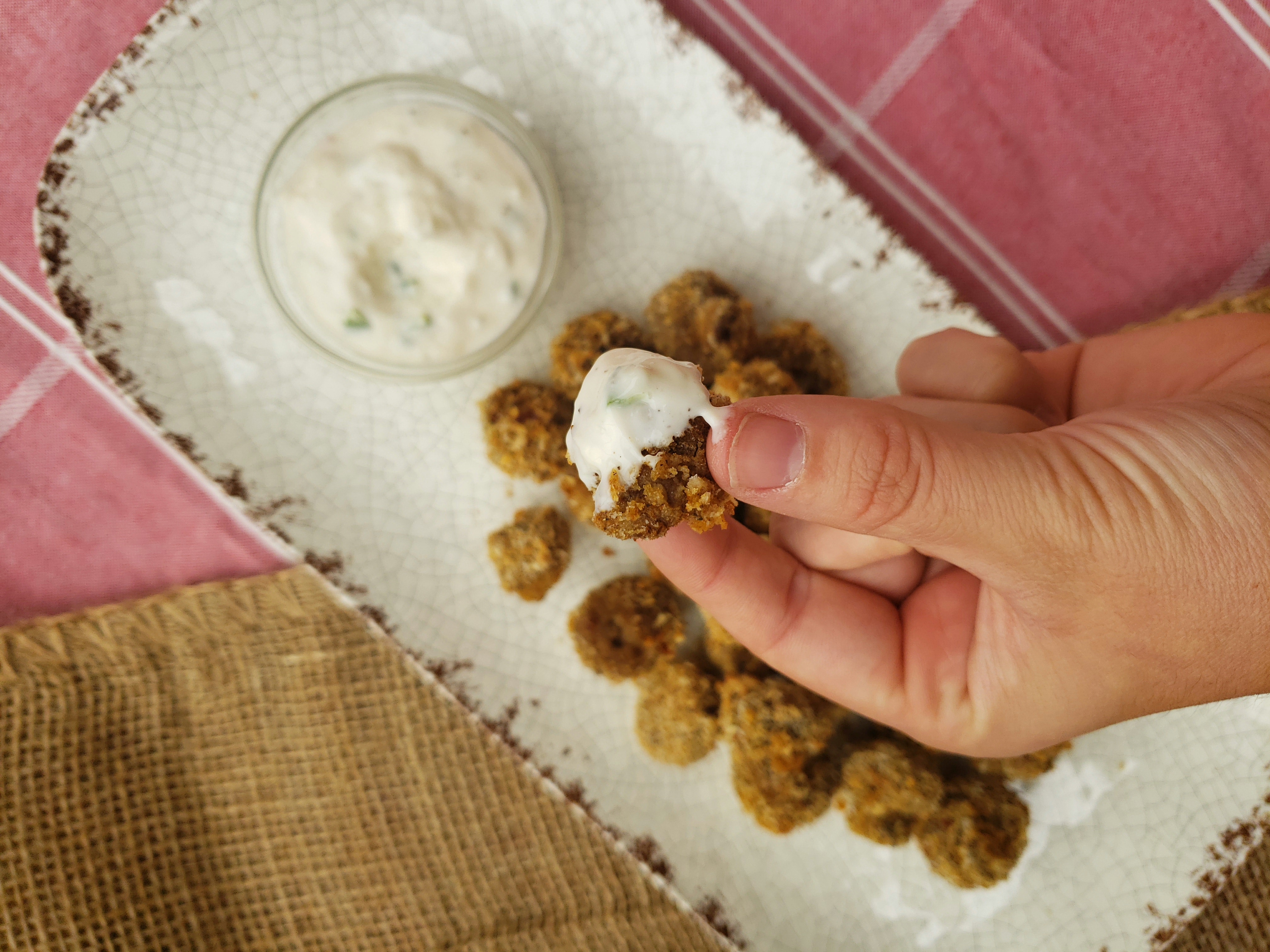 Breaded Mushrooms Egg, Soy, and Nut Free Recipe
