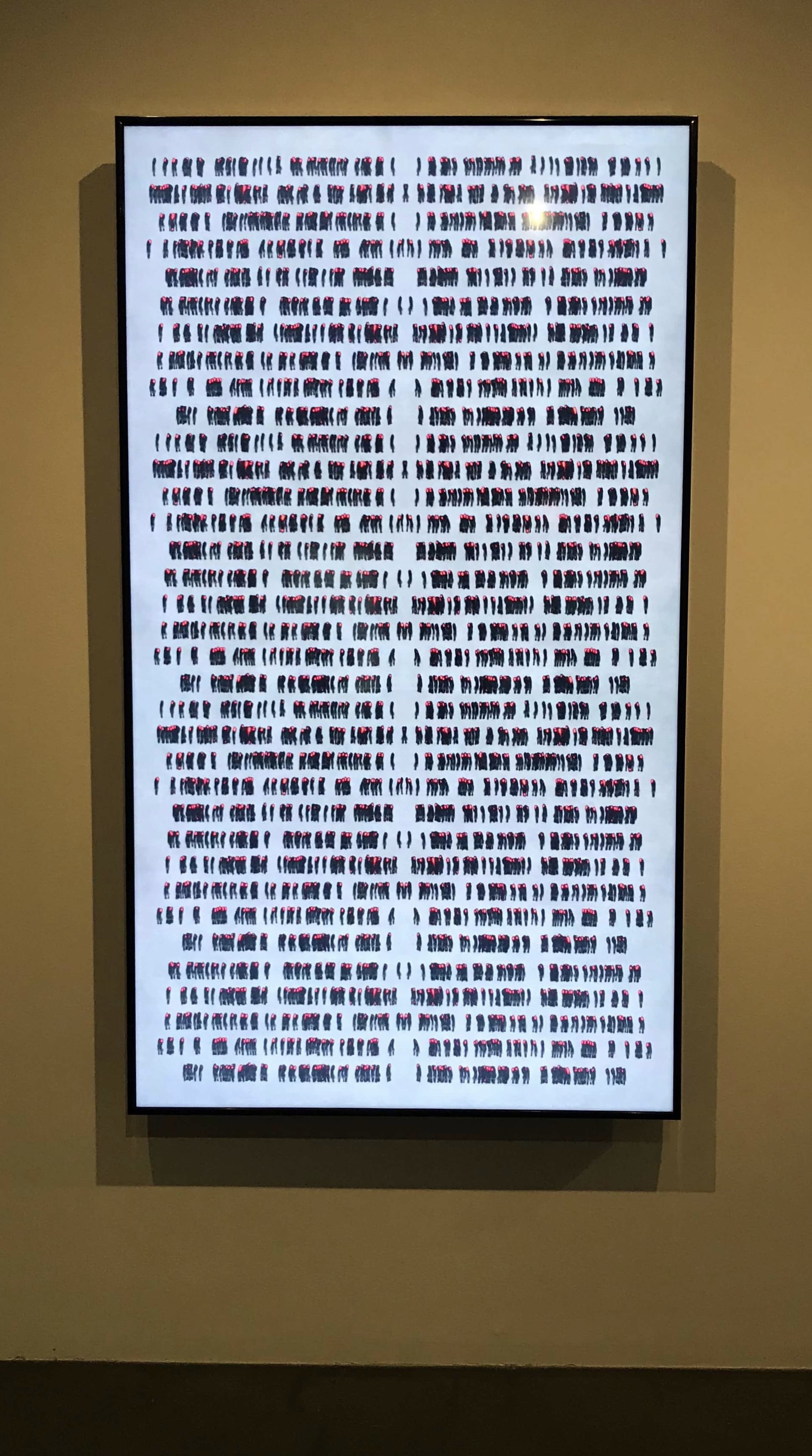 Michal Rovner at Pace Gallery