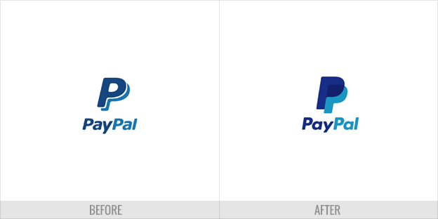 PayPal flat design logo