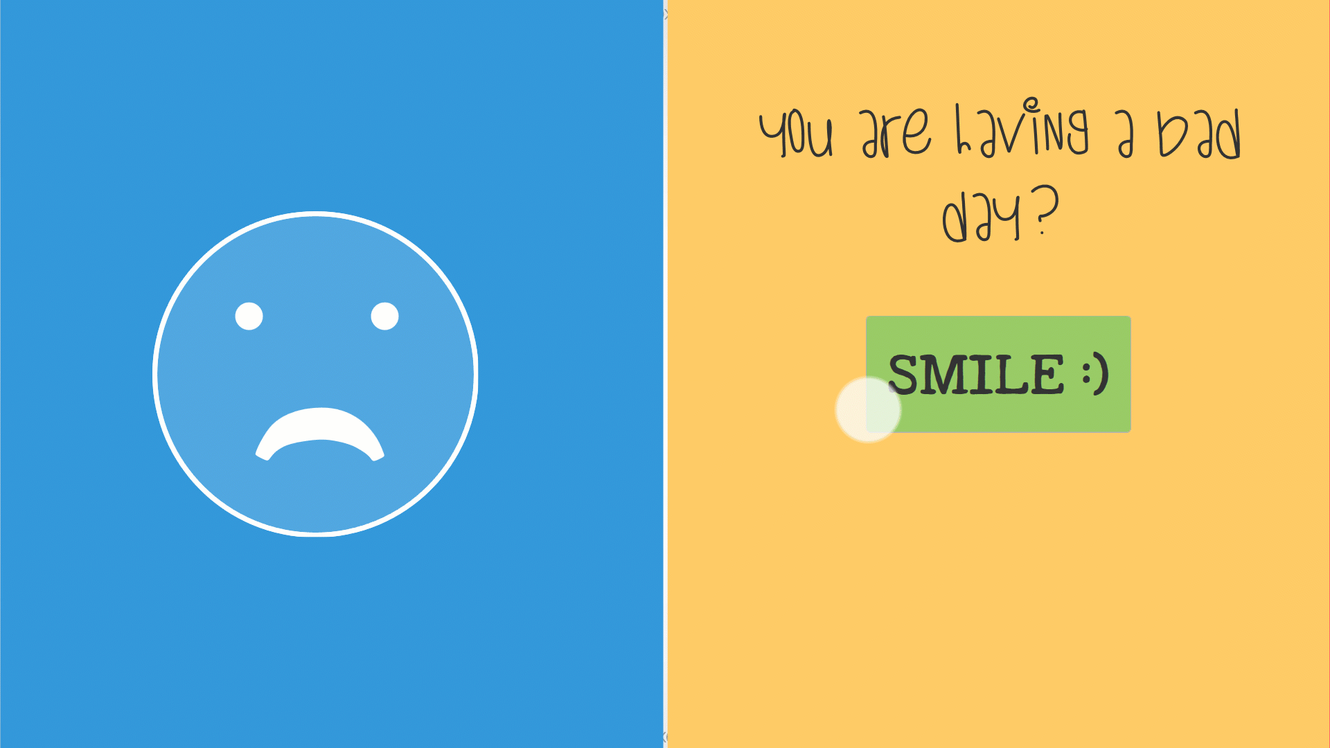 Preview of a responsive and interactive animation with Intuiface