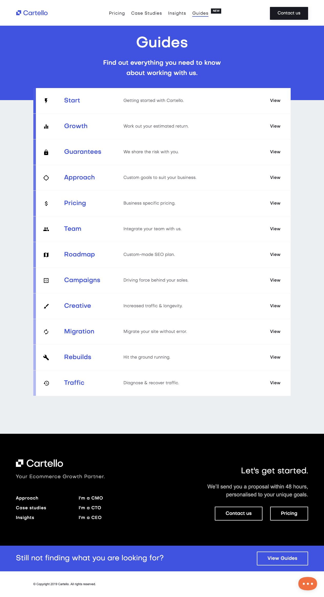 Cartello has a new look | Cartello