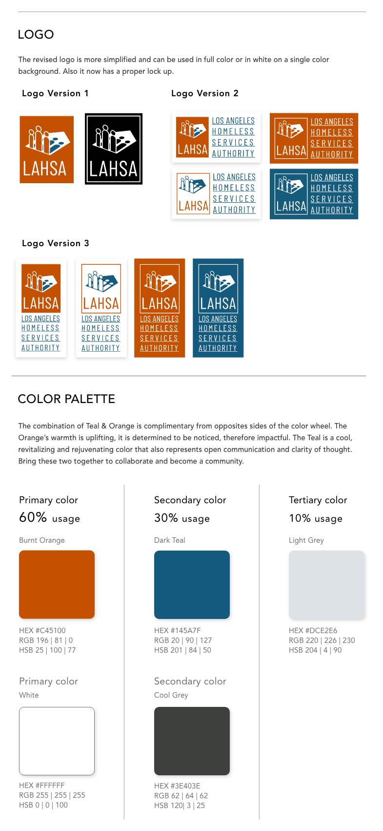 UX/UI Case Study Los Angeles Homeless Services Authority Web Design