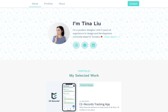 site profile thumbnail