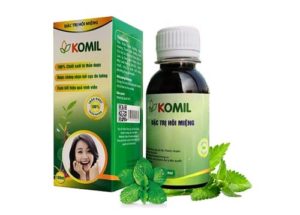 4.Thuốc chữa hôi miệng lâu năm Komil