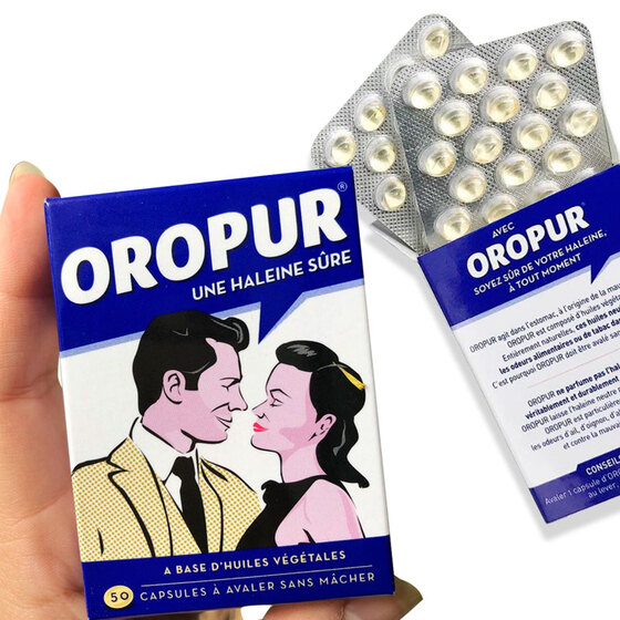 Viên uống chống hôi miệng Oropur 50 viên – chính hãng từ Pháp - Shop VnExpress