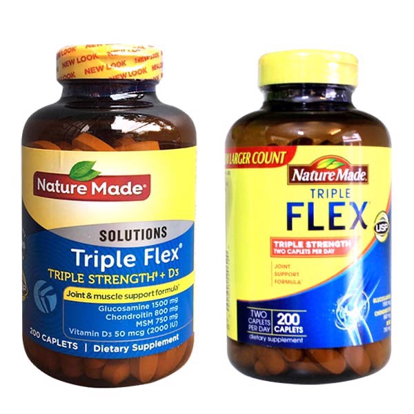 Viên Bổ Sung Glucoamin, Chondroitin Tốt Cho Xương Khớp - Nature Made T – Store Hàng Nhập