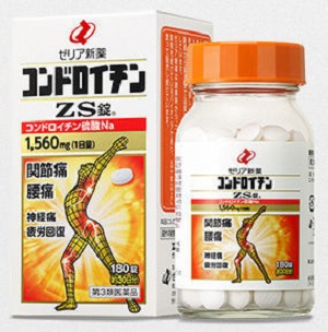 Viên uống bổ xương khớp ZS chondroitin hộp 180 viên Nhật Bản Mới