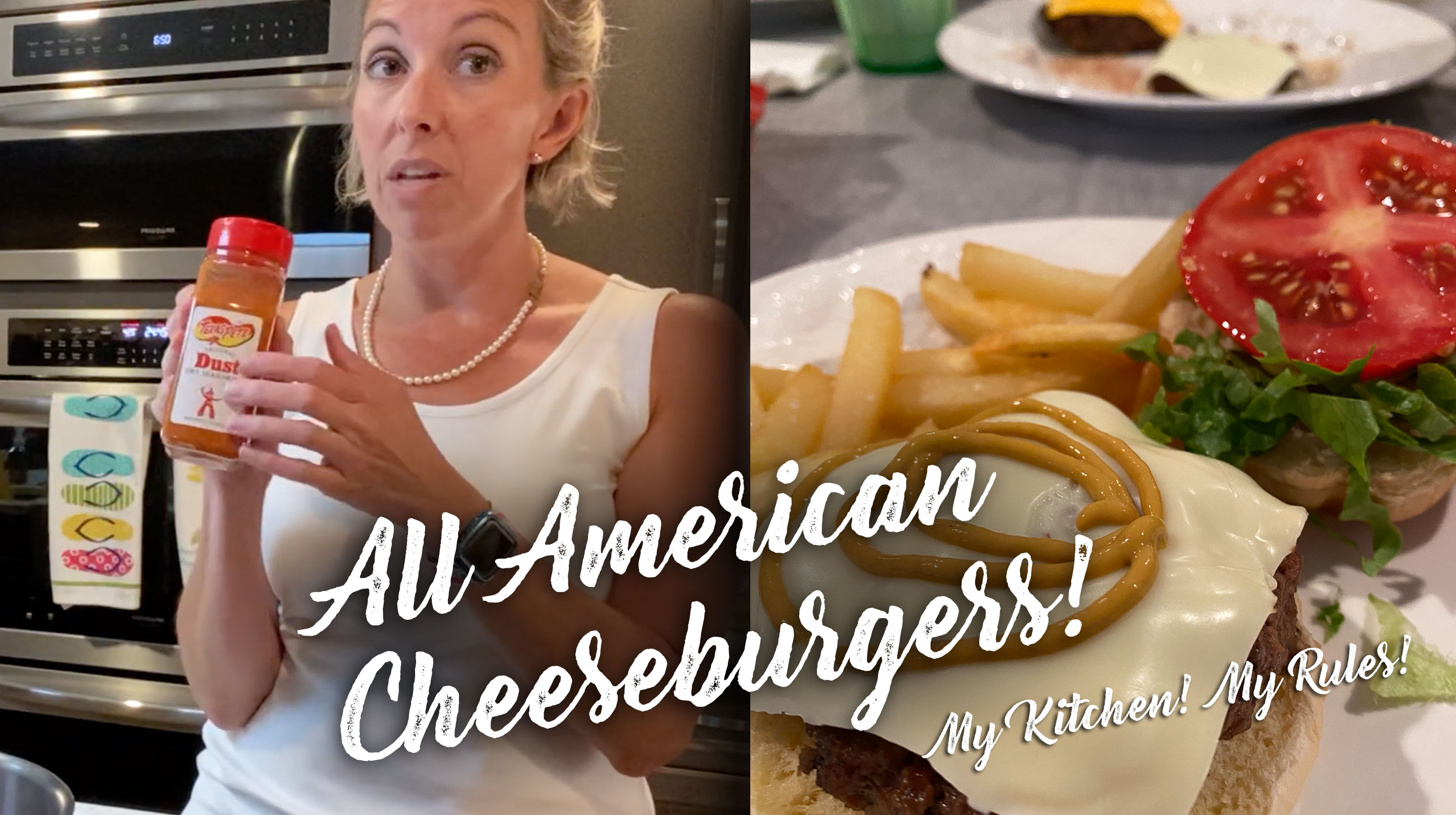 All American Cheeseburgers Memorial Day Cookout