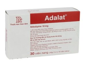 ADALAT 10mg – Thuốc hạ huyết áp khẩn cấp ngậm dưới lưỡi hiệu quả sau 15 phút