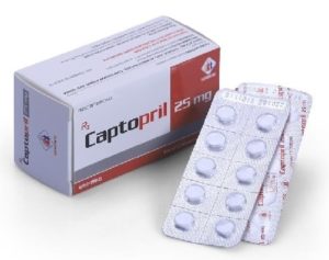 2.CAPTOPRIL 25mg – Thuốc hạ huyết áp khẩn cấp của Đức