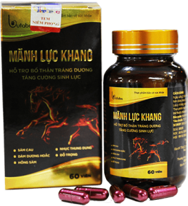 2.Mãnh Lực Khang - Thuốc bổ tinh trùng yếu được Bộ y tế khuyên dùng