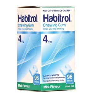 4.Kẹo cai thuốc lá Habitrol 4mg