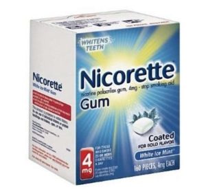 5. Kẹo cai thuốc lá Nicorette 4mg