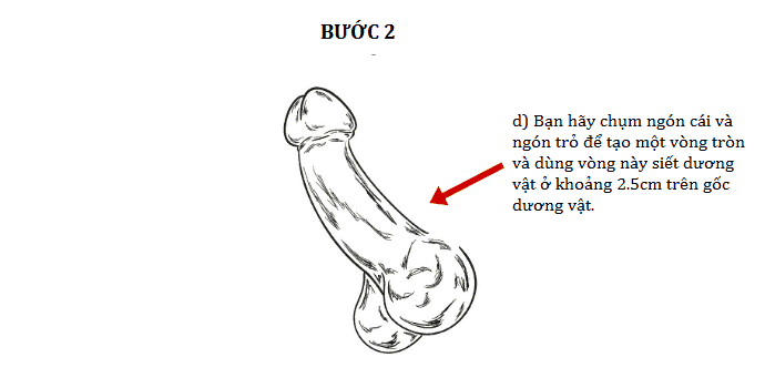 4.Bài tập tăng kích thước dương vật Opposite Stretch 2