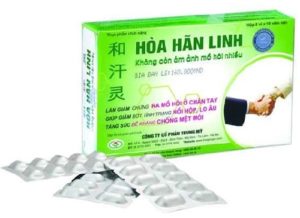 4. Hòa Hãn Linh thuốc trị phong thấp ra mồ hôi tay chân