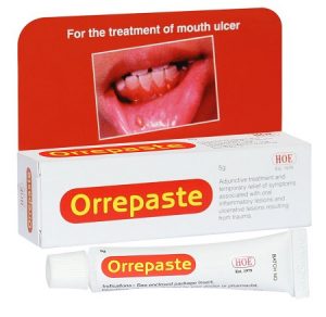 7. Thuốc bôi nhiệt miệng Orrepaste