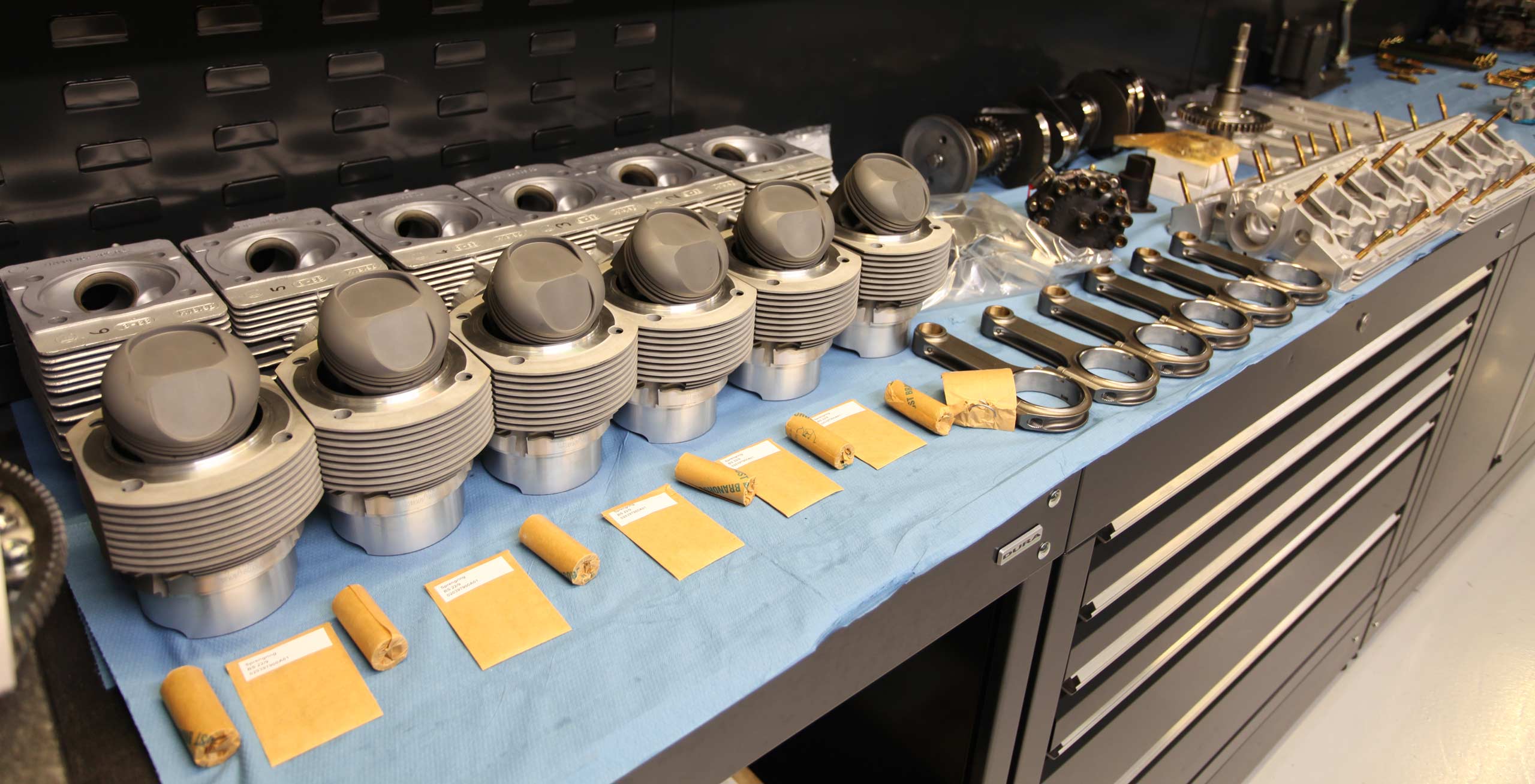 Maxted-Page Porsche Specialists Engine Room
