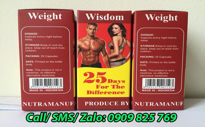 Mua thuốc tăng cân Wisdom Weight tại Cà Mau