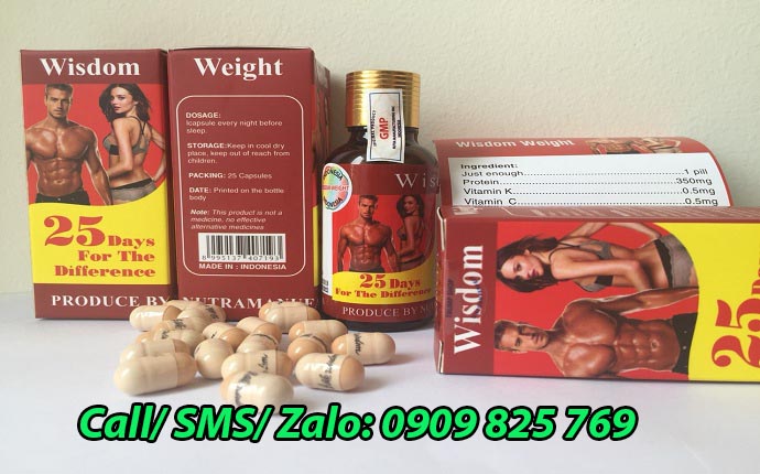 Mua thuốc tăng cân Wisdom Weight tại Thanh Hoá